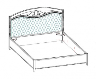 Кровать арт.16615